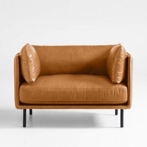 A Lounge Fabric Small Sofa