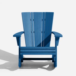 Blue Outdoor Rocking Chair