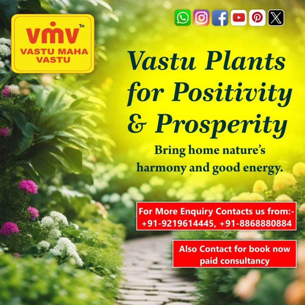 🌿 Vastu Plants for Positivity & Prosperity