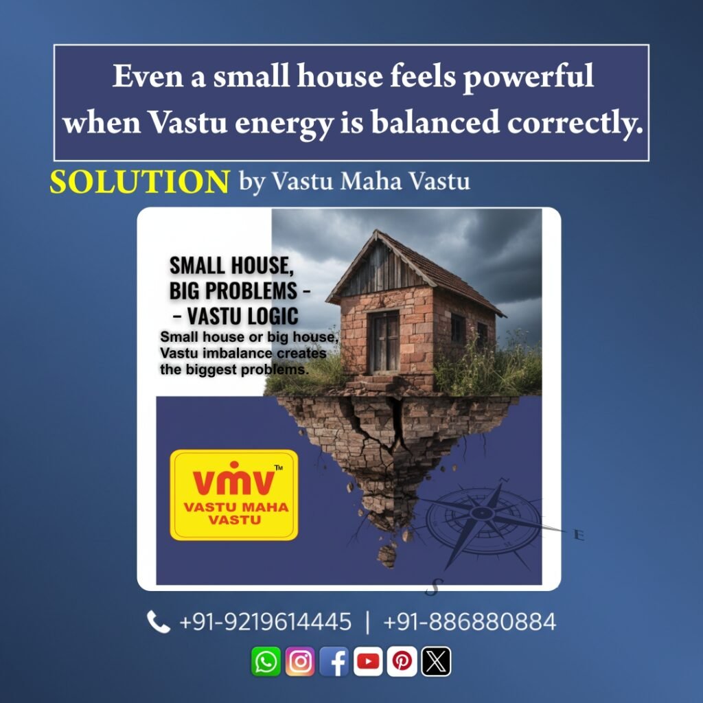 🏠 Small House, Big Problems – The Vastu Logic