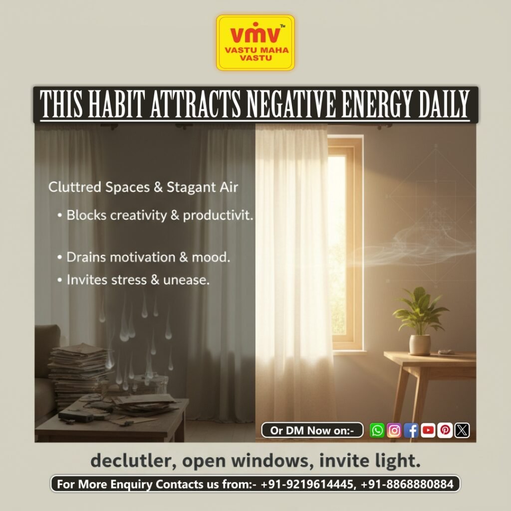 🏠 This Habit Attracts Negative Energy Daily – Is Your Home Affected?