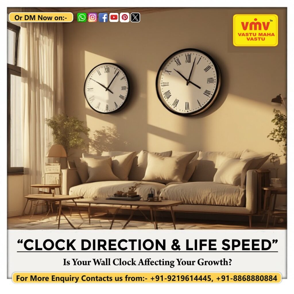 Clock Direction & Life Speed: Is Your Wall Clock Affecting Your Growth?