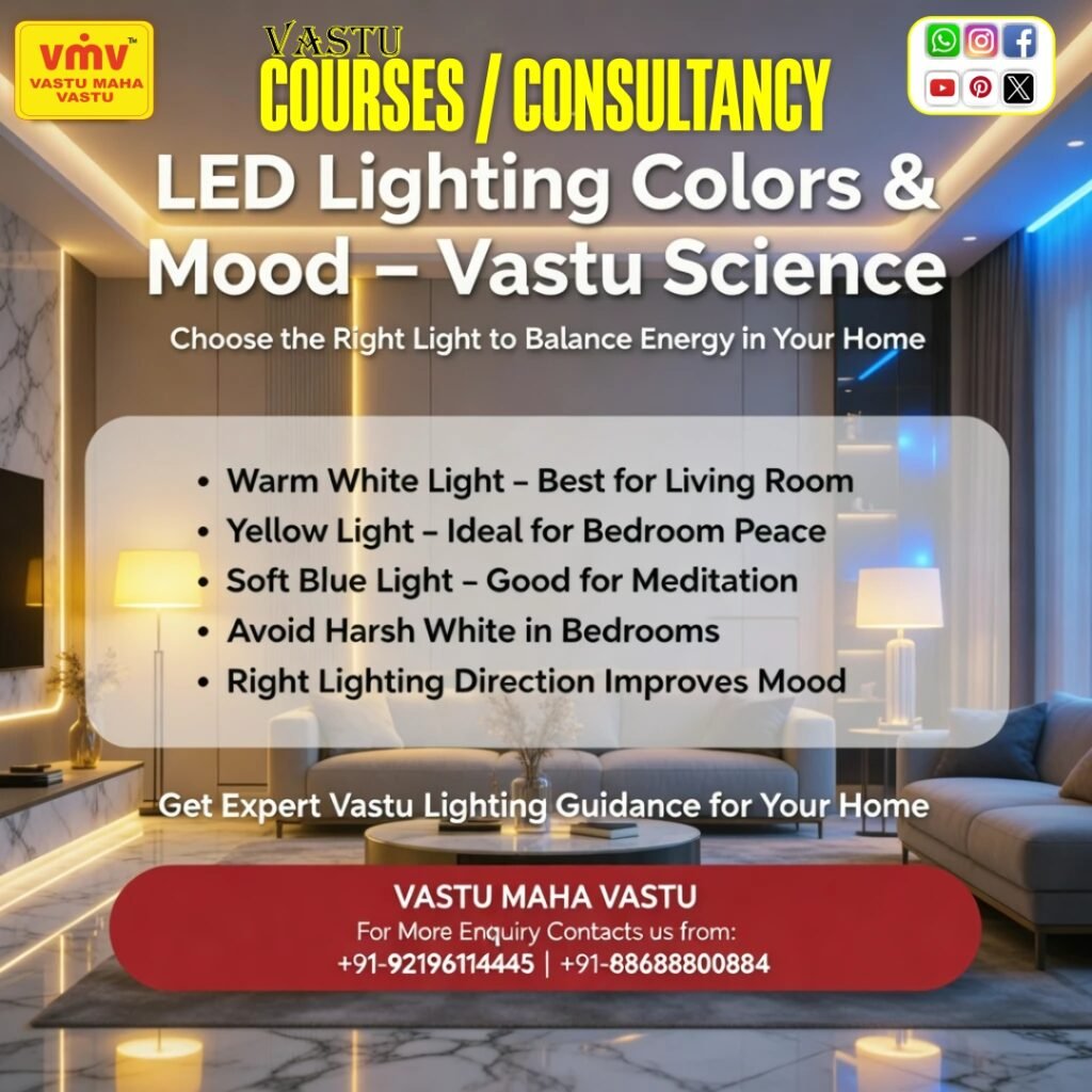 LED Lighting Colors & Mood – Vastu Science