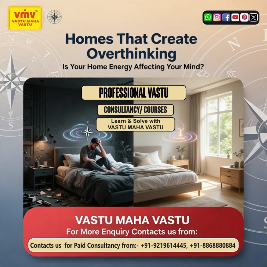 Homes That Create Overthinking – Is Your Home Energy Affecting Your Mind?