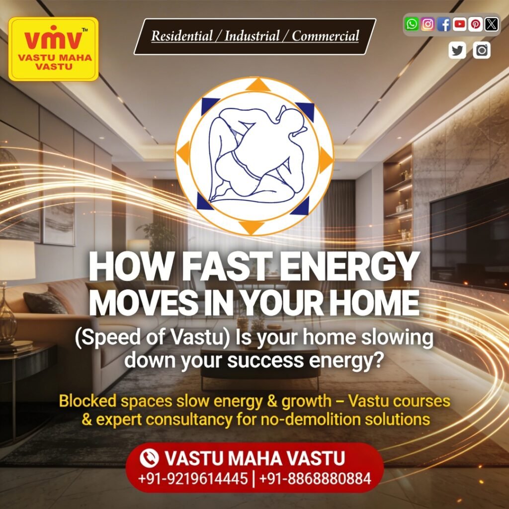 How Fast Energy Moves in Your Home (Speed of Vastu)