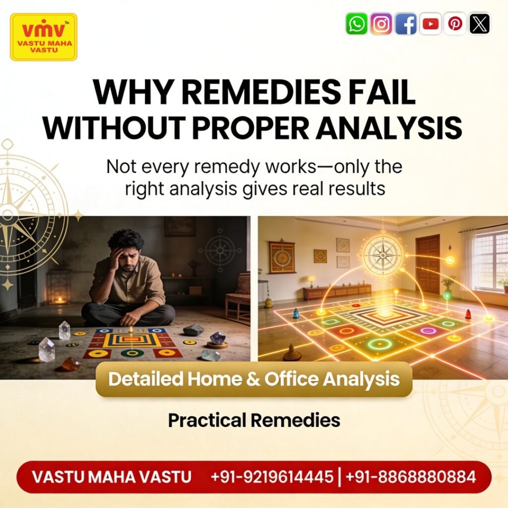Why Remedies Fail Without Proper Analysis