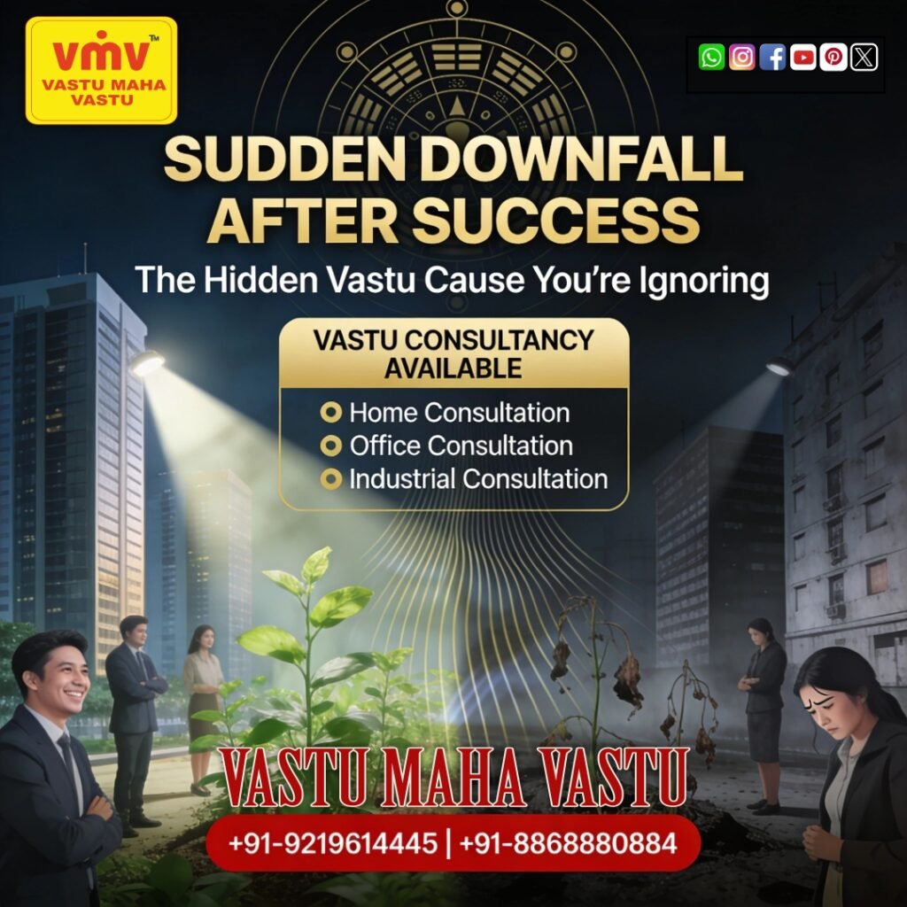 Sudden Downfall After Success – Could Your Space Be Affecting Your Stability?