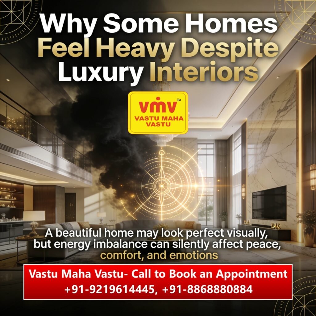 Why Some Homes Feel Heavy Despite Luxury Interiors