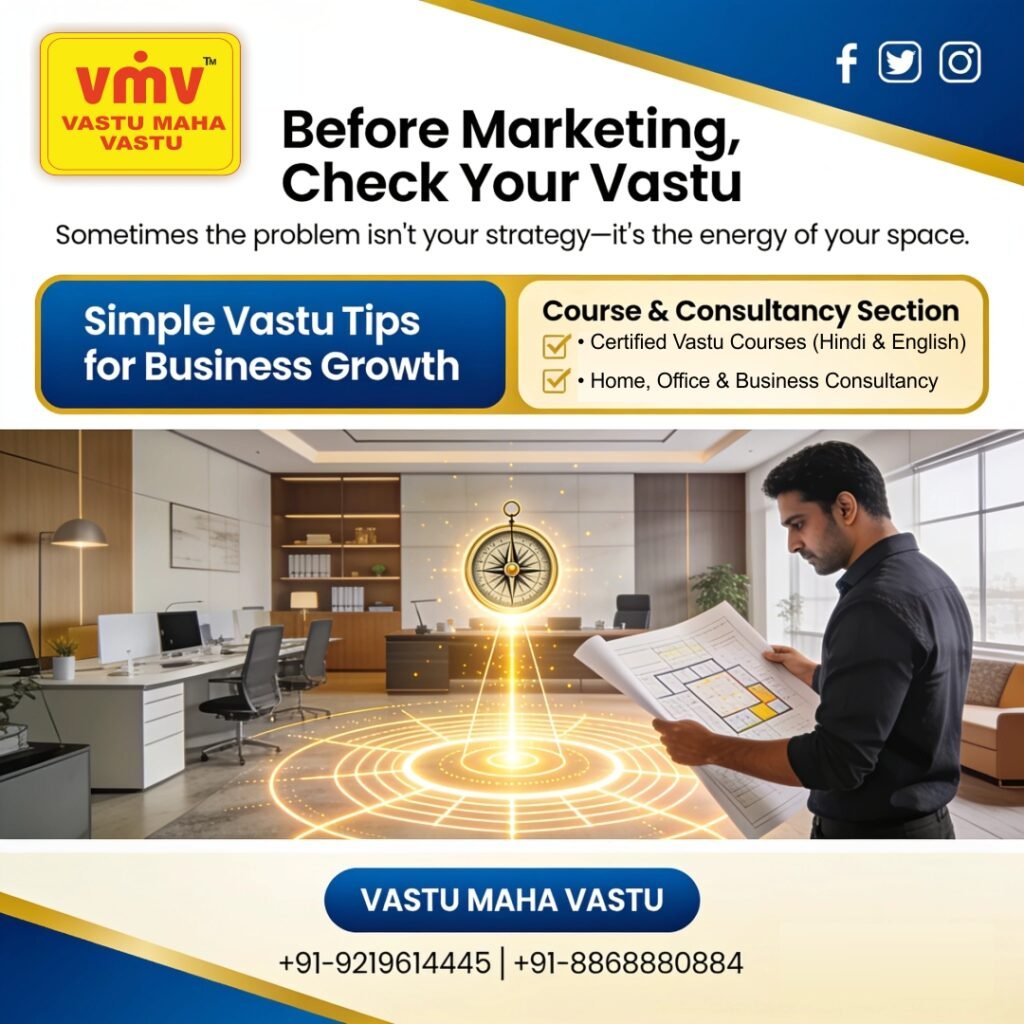 Before Marketing, Check Your Vastu: Is Your Space Supporting Your Business Growth?