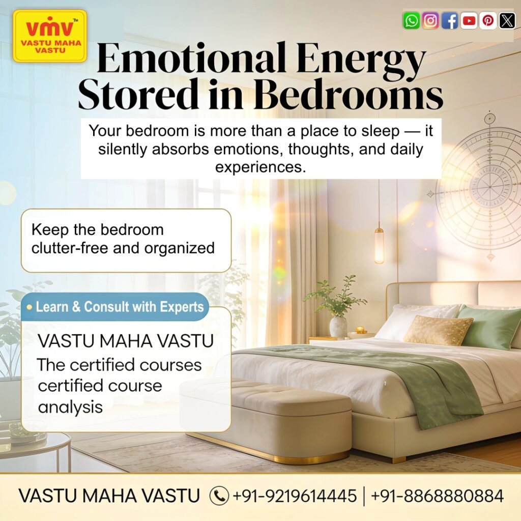 Emotional Energy Stored in Bedrooms: Creating a Space for Peace and Positivity