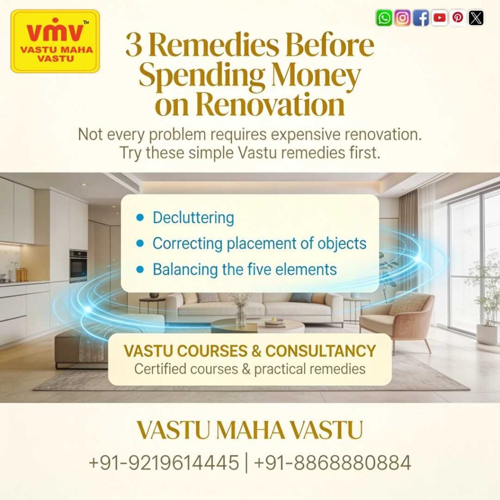 3 Remedies Before Spending Money on Renovation