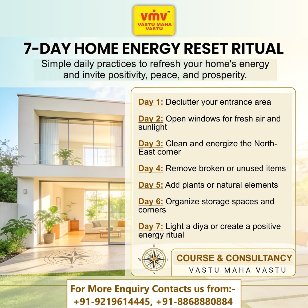 7-Day Home Energy Reset Ritual: Refresh Your Space in Just One Week