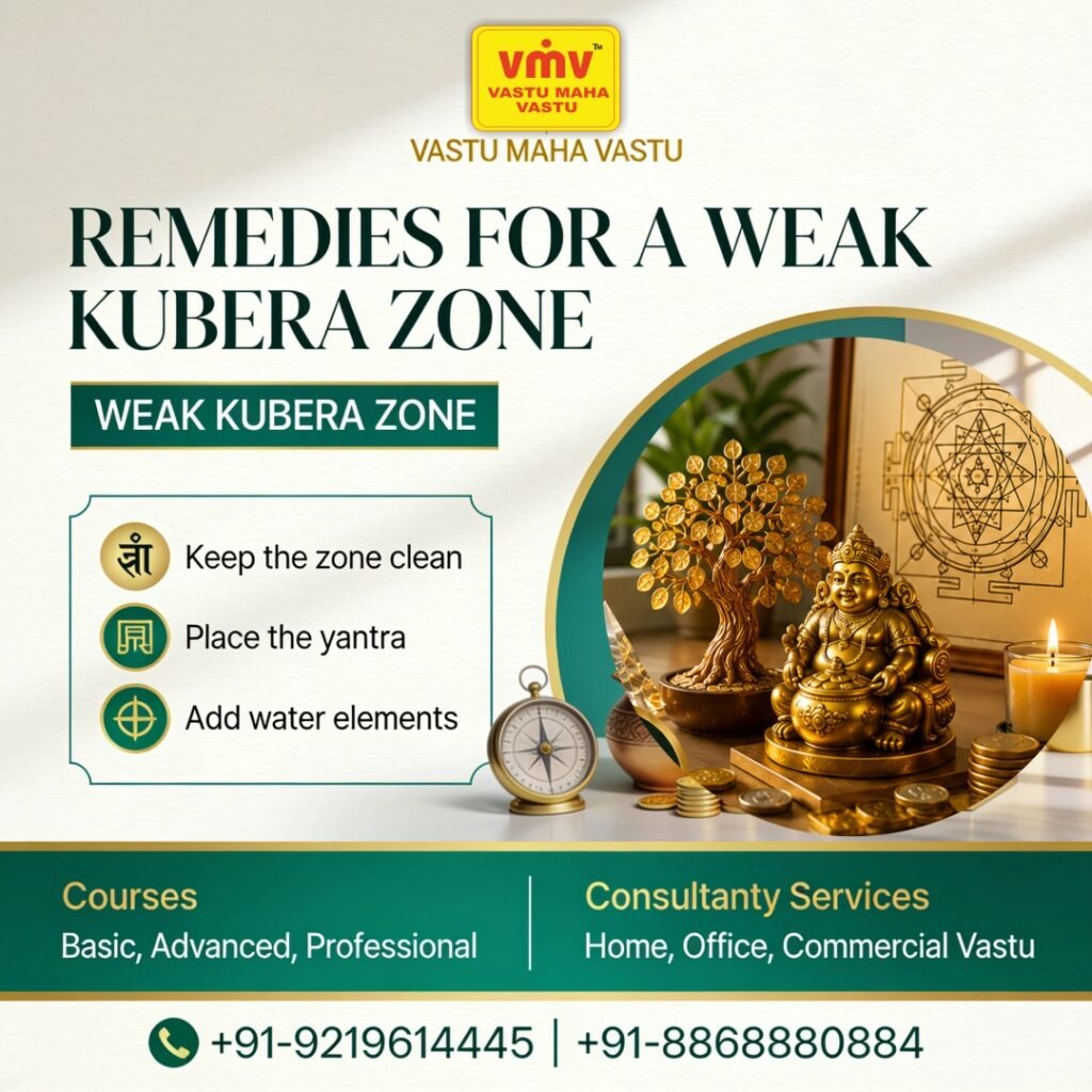 Remedies for a Weak Kubera Zone: Simple Vastu Tips to Enhance Prosperity