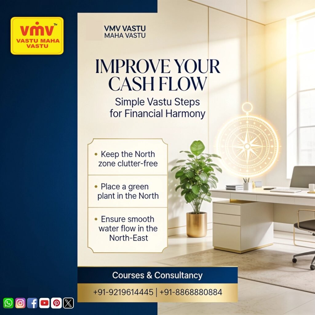 Improve Your Cash Flow: Simple Vastu Steps for Financial Harmony