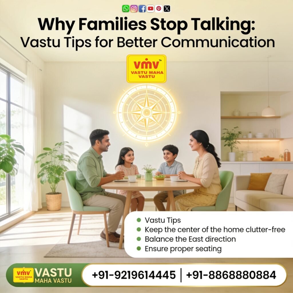 Why Families Stop Talking: Vastu Tips for Better Communication