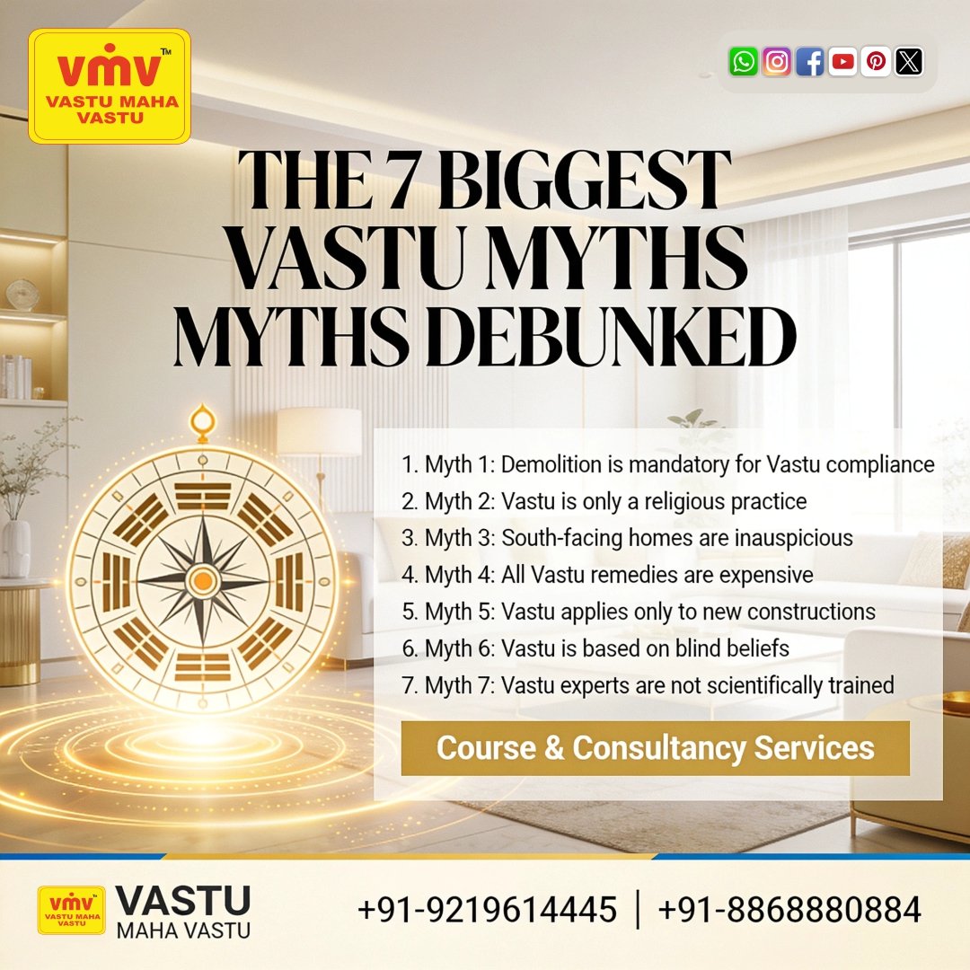 The 7 Biggest Vastu Myths Debunked